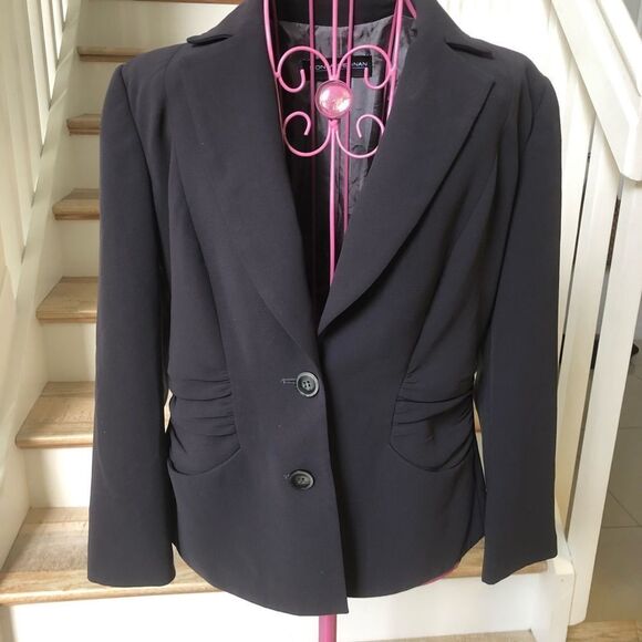 Dona Degnan dark gray blazer . Size 2 - Picture 1 of 4